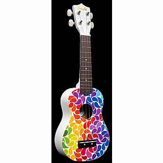 Rainbow Flower Ukulele