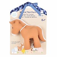 Horse Natural Rubber Rattle 