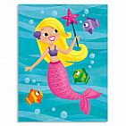 Glitter Mermaid Enclosure Card