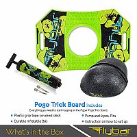 Green Mean Pogo Trick Board