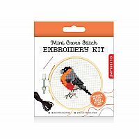 Bird Mini Cross Stitch Embroidery Kit