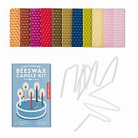 Multi Color Beeswax Candle Kit 