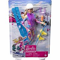 Skier Blonde Barbie 