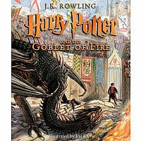 Harry Potter and the Goblet of Fire- Book 4: Illustrated Edition Hardback