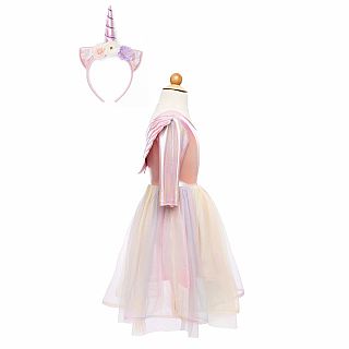 Alicorn Dress with Wings & Headband
