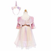 Alicorn Dress With Wings & Headband
