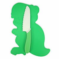 Dinosaur Cutting Board & Knife Set