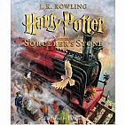 Harry Potter and the Sorcerer's Stone- Book 1: The Illustrated Edition Hardback