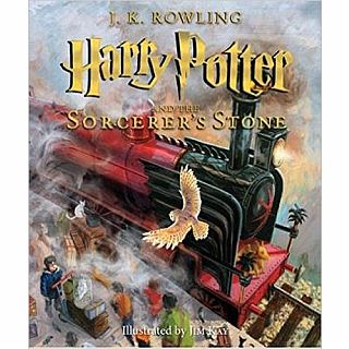 Harry Potter and the Sorcerer's Stone- Book 1: The Illustrated Edition Hardback