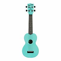 Glow Aqua Matte Soprano Waterman Ukulele