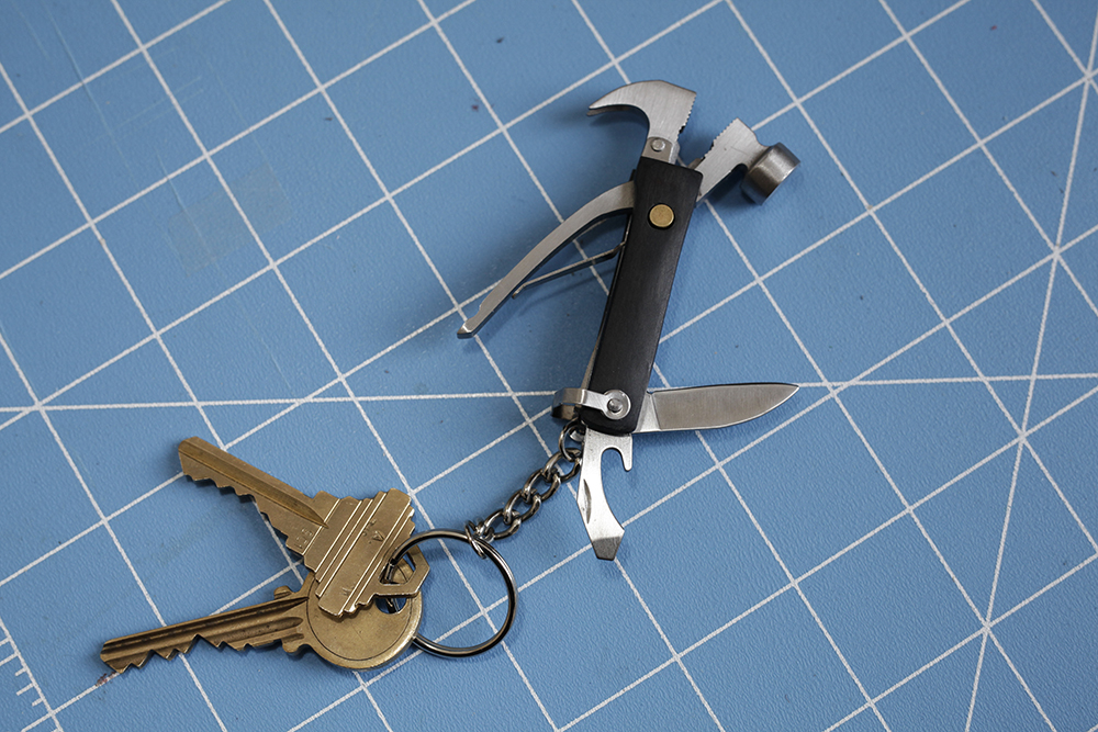 Black Wood Mini Hammer Tool - Grandrabbit's Toys in Boulder, Colorado