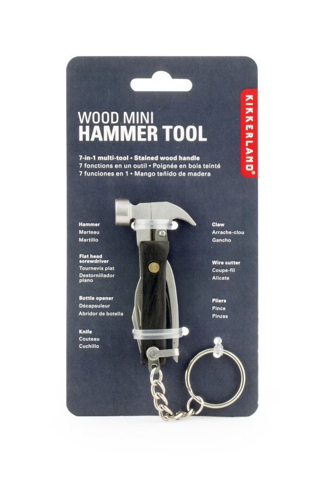 Black Wood Mini Hammer Tool - Grandrabbit's Toys in Boulder, Colorado
