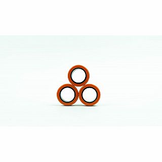 Fingears Orange/Black L-21mm