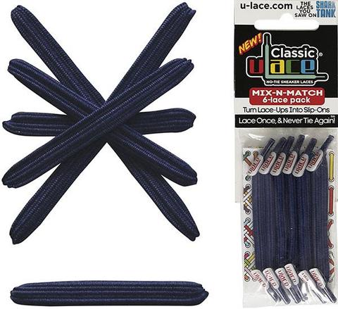 navy laces