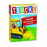 Trucks Color Match Up Game