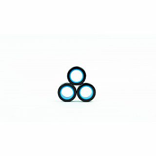 Fingears Black/Blue M-19mm