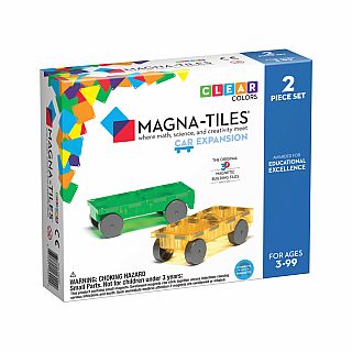 Magna-tiles 2 Piece Cars Expansion Pack