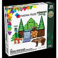 Forest Animals 25 Piece Magnatiles 