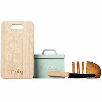 Bread Box with Cutting Board 