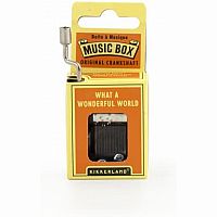 WHAT A WONDERFUL WORLD MUSIC BOX