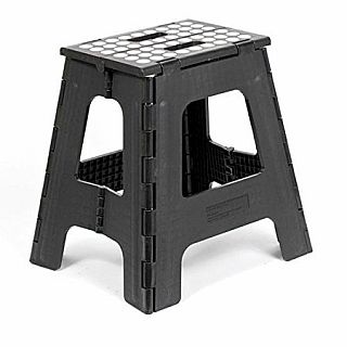 RHINO II STEP STOOL BLACK