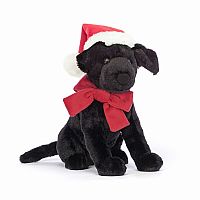 Black Labrador Pippa Winter Warming