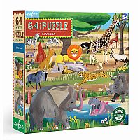 Savannah 64 Piece Puzzle
