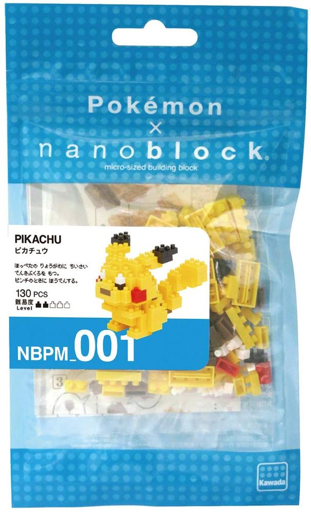 Nanoblock Pokemon Pikachu Building Kit Grand Rabbits Toys In Boulder Colorado