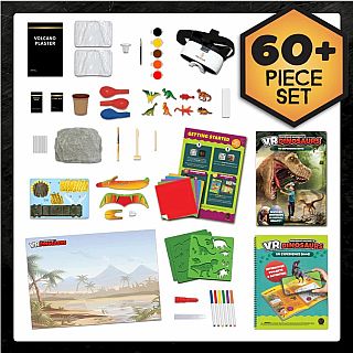 Professor Maxwell's Virtual Reality Dinosaur Activity Kit