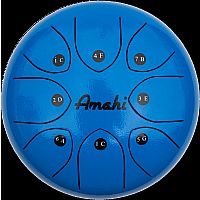 Blue 8″ Steel Tongue Drum