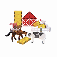 Farm Animals 25 Piece Magnatiles 