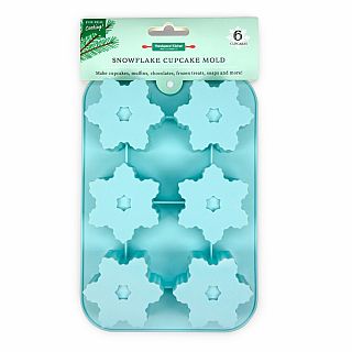 Winter Wonderland Snowflake Cupcake Mold