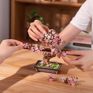 Sakura Bonsai DIY Wooden 3D Puzzle