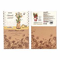 Rowood Chamomile DIY Wooden Flower 3D Puzzle