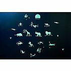 Animal Safari Glow-in-the-Dark Stickers