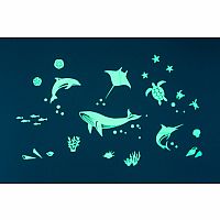 Sea Animal Glow-in-the-Dark Stickers