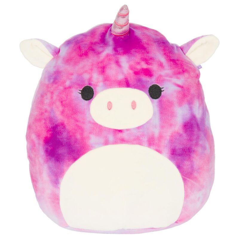 PINK TYEDYE UNICORN 16 IN SQUISHMALLOW - Grand Rabbits Toys in Boulder