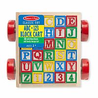 Classic ABC Block Cart