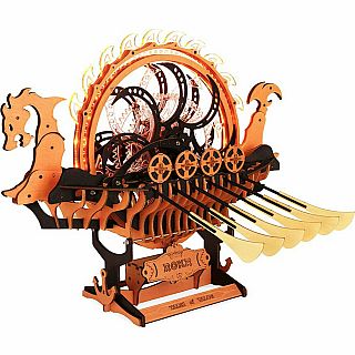 Viking Dragon Ship Mechanical 3D Wooden Puzzle