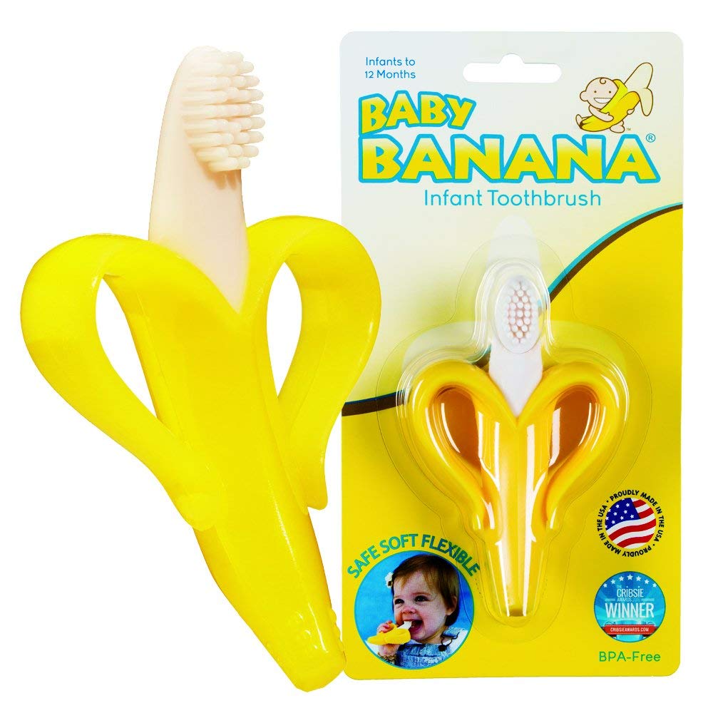 baby banana teether