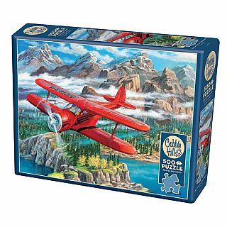 Beechcraft Staggerwing 500 Piece Puzzle