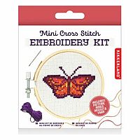 Butterfly Mini Cross Stitch Embroidery Kit 