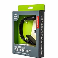 Black Rechargeable Booklight 