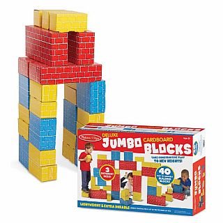 Deluxe Jumbo Cardboard Blocks