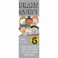 Brain Quest Grade 6 4th Edition