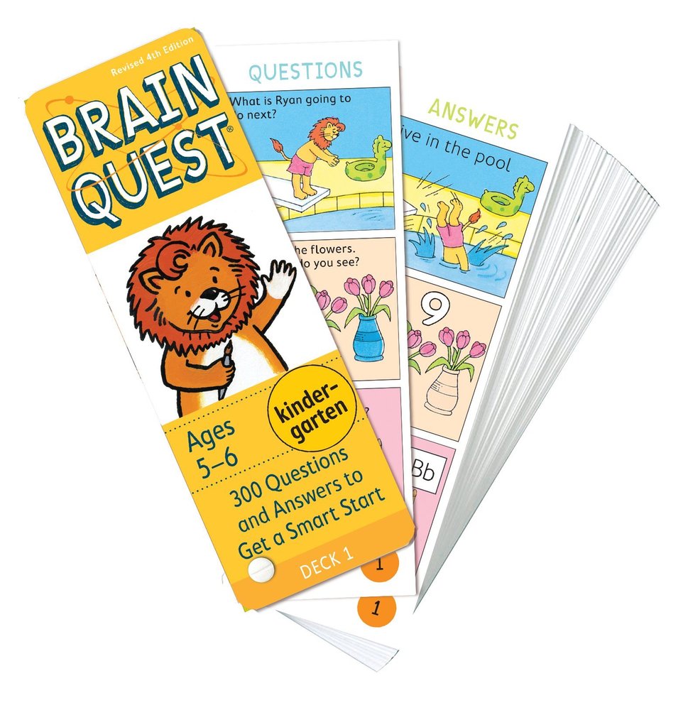 brain quest kindergarten 4th edition grand rabbits toys