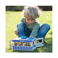 Breyer Farms™ Wood Carry Stable