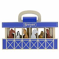Breyer Farms™ Wood Carry Stable