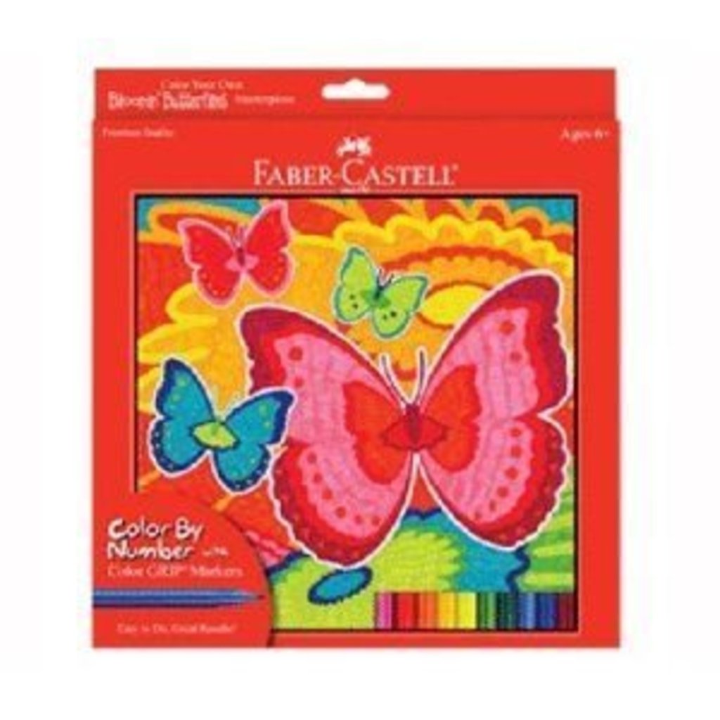 Bloomin Butterflies Color By Number