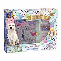 Country Pups Secret Diary Kit Crystal Art